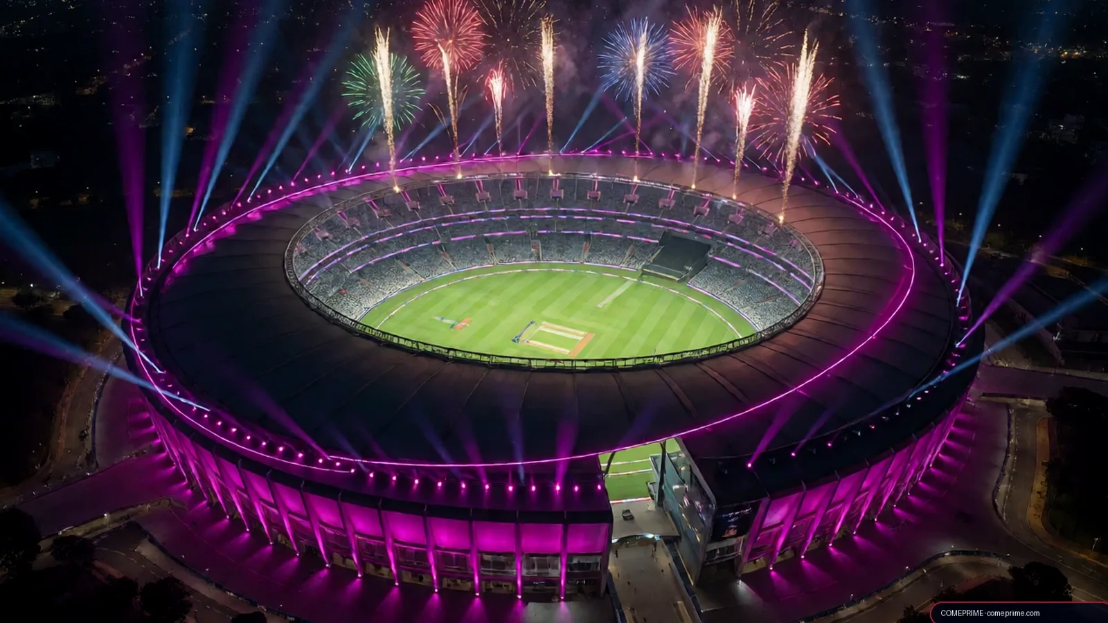 Comeprime come com fantasy cricket stadium